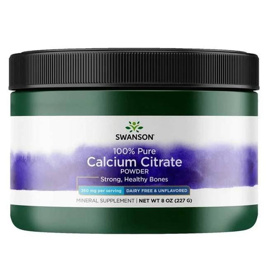 KALSIUMSITRAATTI / 100% PUHDAS / 227 g
