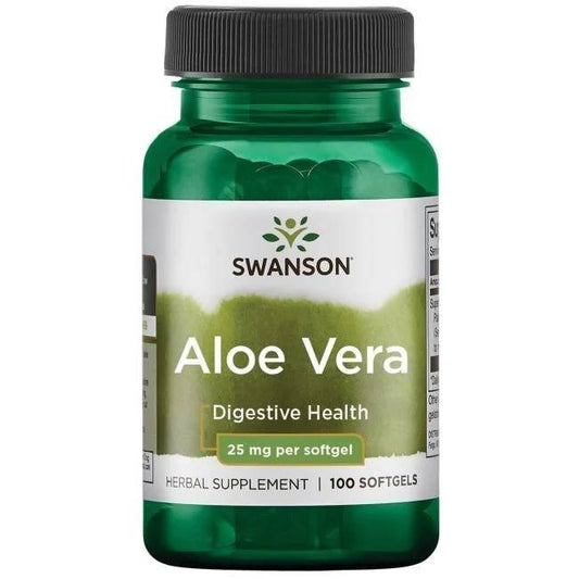 ALOE VERA / 25 mg / 100 pehmokapselia