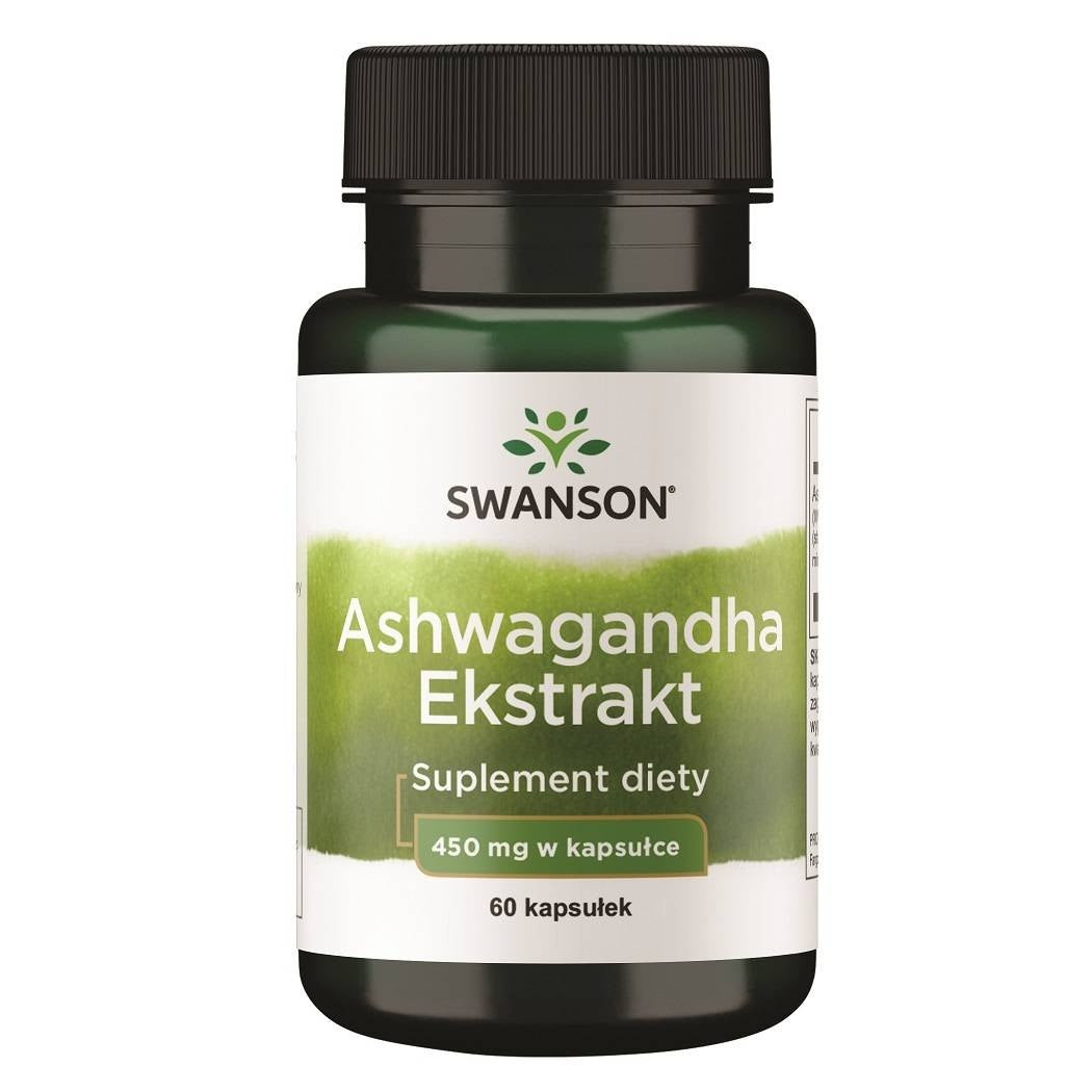 ASHWAGANDHA UUTE / 450 mg / 60 kaps.