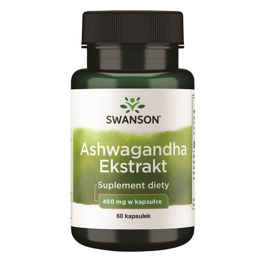 ASHWAGANDHA UUTE / 450 mg / 60 kaps.