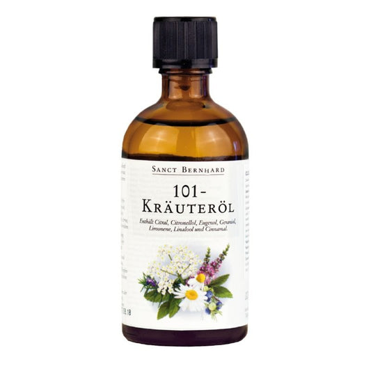 KRAUTERHAUS SANCT BERNHARD 101 Herb Oil (100 ml / 3.4 fl. oz.)