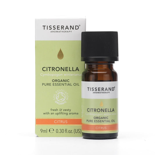 ETEERINEN ÖLJY / LUOMU CITRONELLA CYMBOPOGON / SITRONELLA / 9 ml