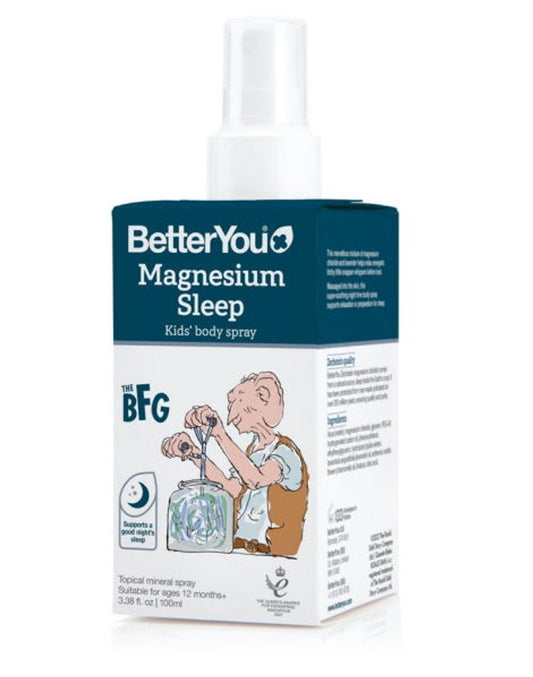 BETTERYOU magneesium une laste kehasprei (100 ml / 3,4 fl. oz.)