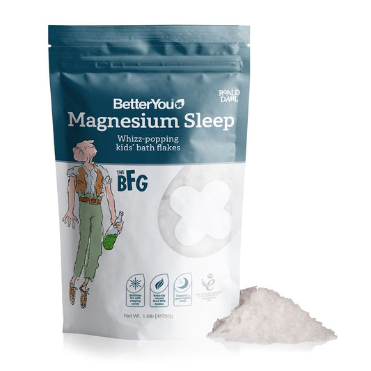 BETTERYOU magneesium unele lastele vannikristallid (750 g / 26,455 oz.)