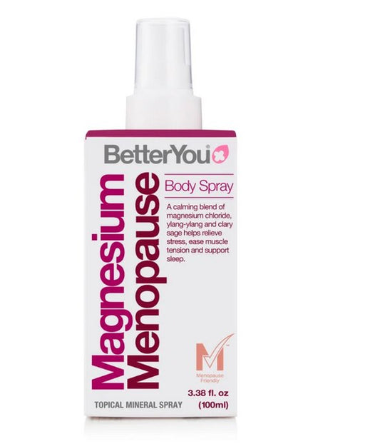 BETTERYOU Magnesium Menopause Spray (100 ml / 3,4 fl. oz.)