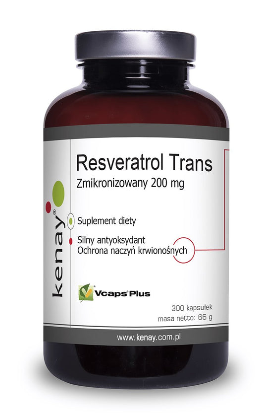 RESVERATROLI / TRANSMIKRONISOITU / 200 mg / 300 kaps.