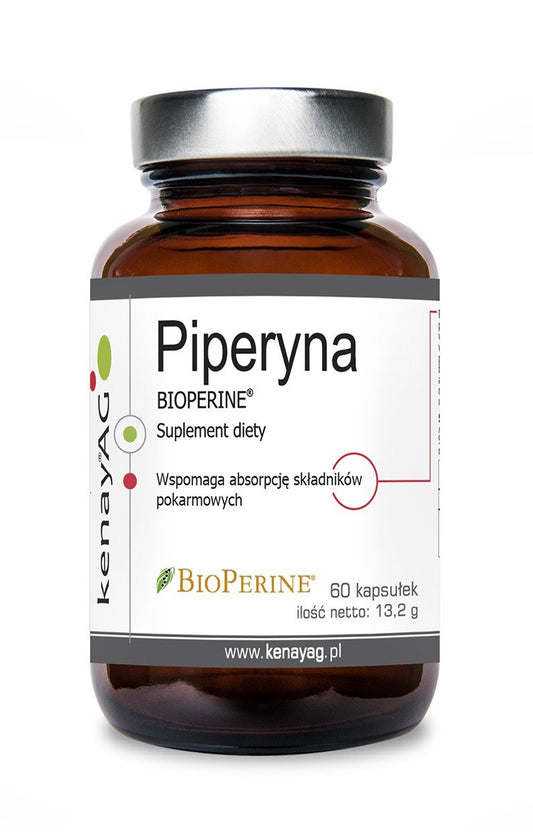 PIPERIINI / BIOPERINE / MUSTAPIPPURIUUTE / 60 kaps.