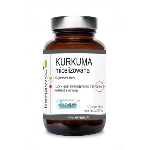 MISELLISOITU KURKUMIINI / Licaps / 60 kaps.
