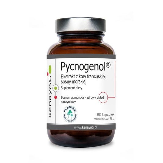 PYCNOGENOL / RANSKALAINEN MERIMÄNNYN KUORIUUTE / 60 kaps.