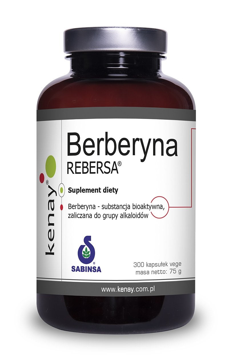 BERBERIINI / HYDROKLORIDI / REBERSA / 300 kaps.