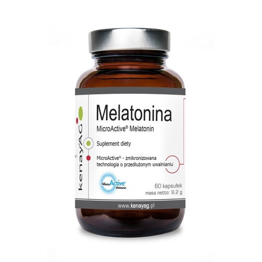 MIKRONISOITU MELATONIINI / MicroActive / 60 kaps.