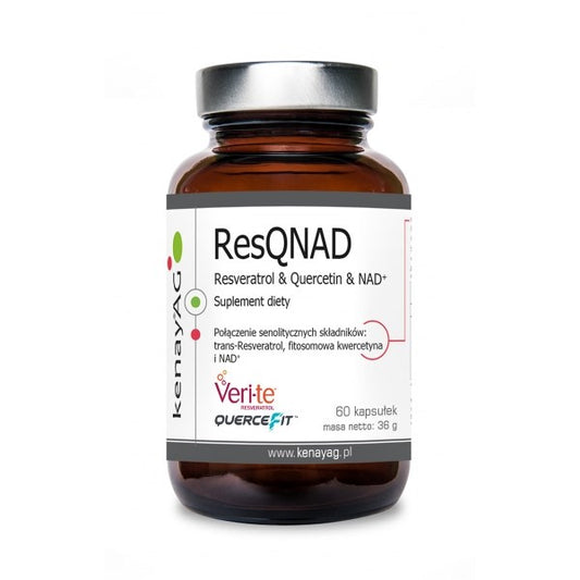 ResQNAD / RESVERATROLI & KVERSETIINI & NAD+ / 60 kaps.