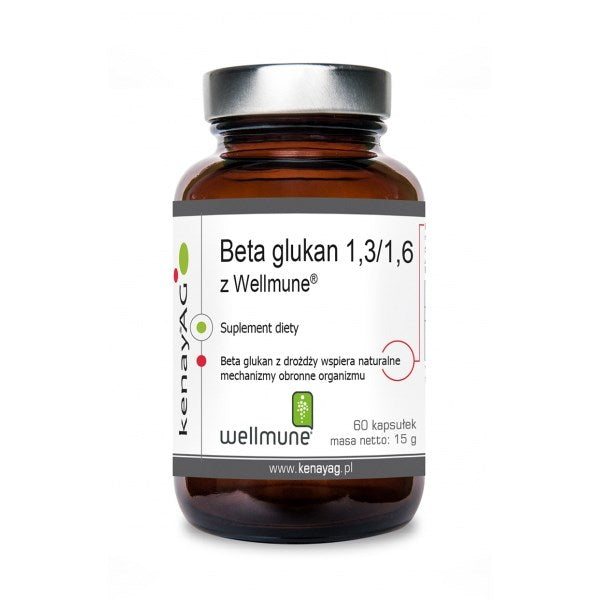 BEETAGLUKAANI HIIVASTA / 1,3/1,6 / Wellmune / 60 kaps.