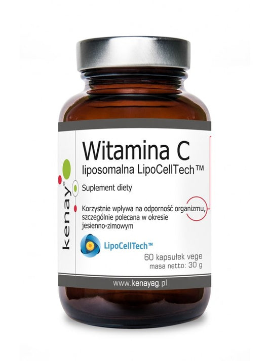 LIPOSOMAALINEN C-VITAMIINI / LipoCellTech / 60 kaps.