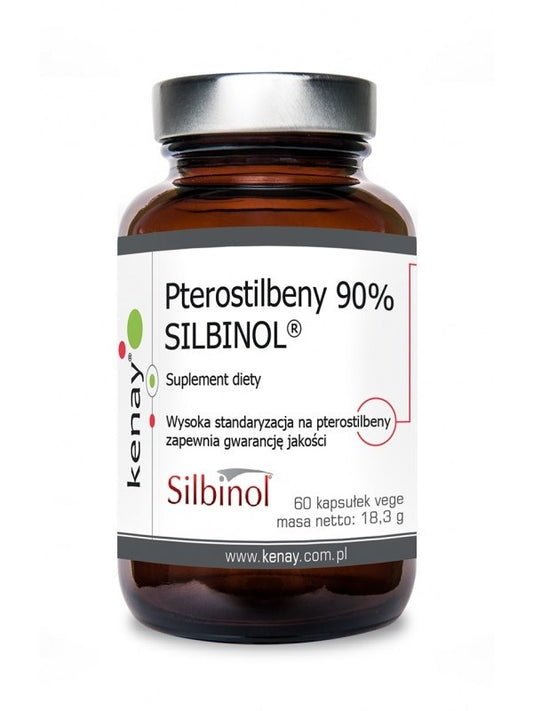 PTEROSTILBEENI / 90% SILBINOL / 60 kaps.