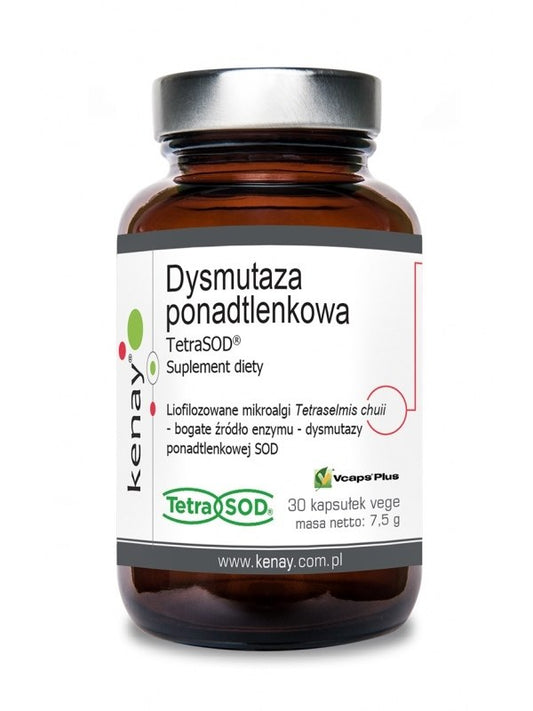 MIKROLEVÄT / SUPEROKSIDI DISMUTAASI / TetraSOD / 750 IU / 30 kaps.