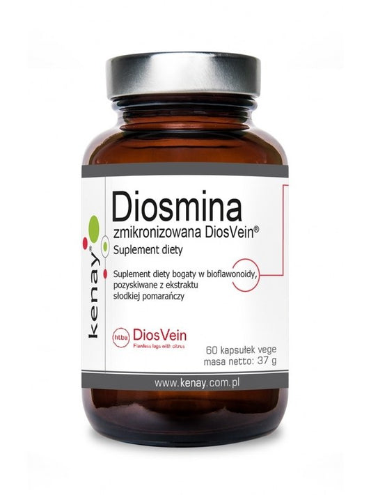 MIKRONISOITU DIOSMIINI / VERISUONILLE / DiosVein / 60 kaps.