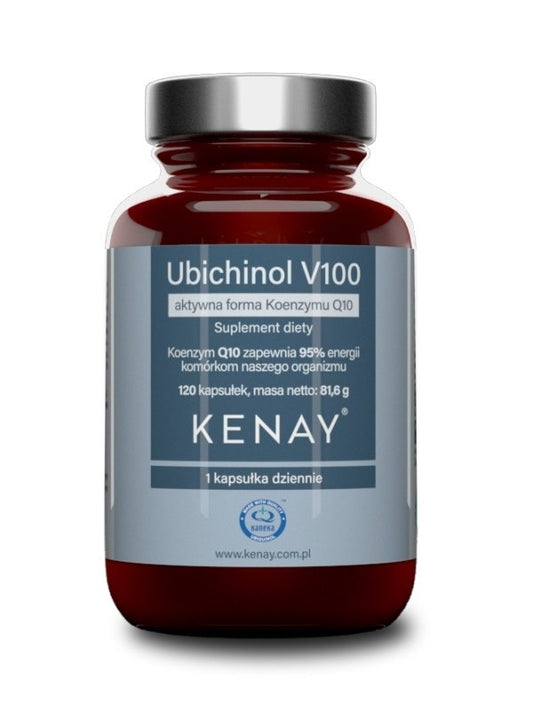 KOENTSYYMO Q10 / V100 ACTIVE / UBIKINONI / 100 mg / 120 kaps.