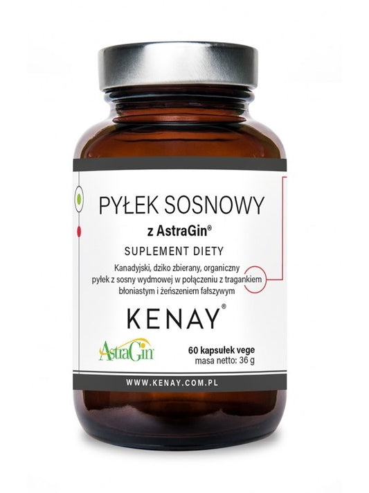 MÄNNYN LUOMUSIITEPÖLY + AstraGin® /  60 kaps. vege.