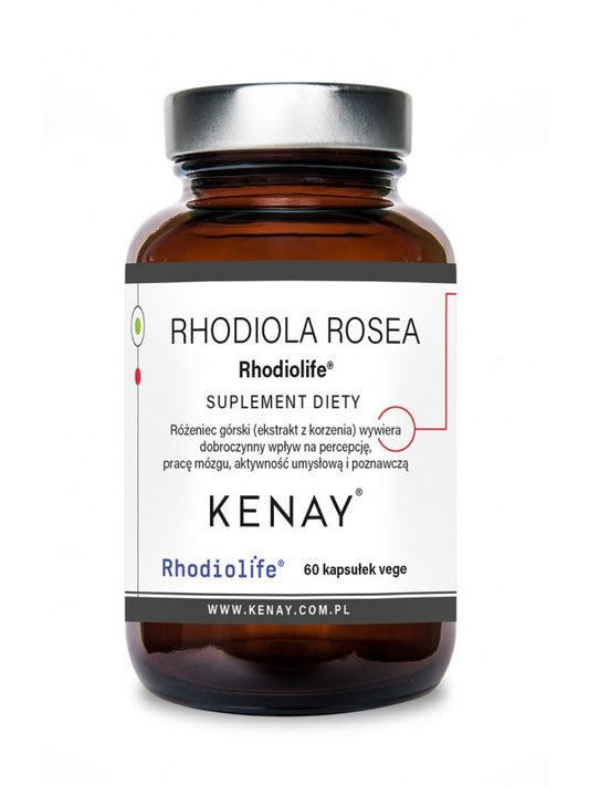 RHODIOLA ROSEA / Rhodiolife / VUORISTO RHODIOLA / 60 kaps. vege.