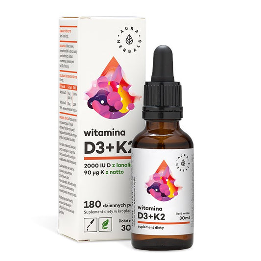 D3 + K2 / 2000 IU + 90 mcg / 30 ml