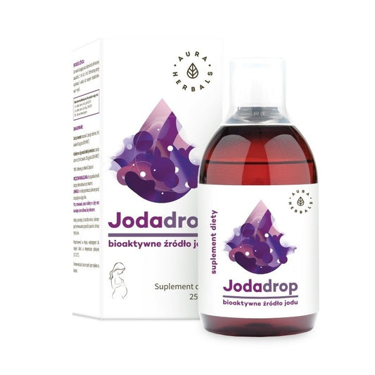 AURA HERBALS Jodadrop, bioactive source of iodine, liquid (250 ml / 8.45 fl. oz.)