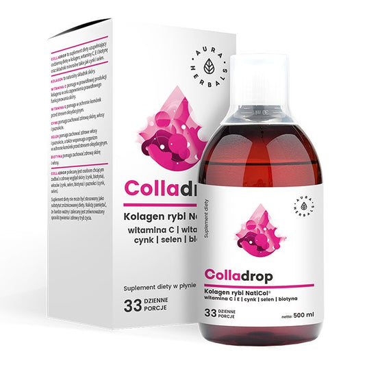 COLLADROP / KALAKOLLAGEENI + C-VITAMIINI / 500 ml