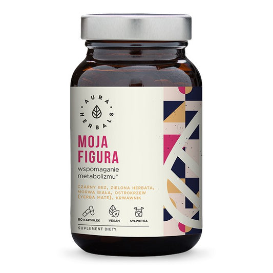 AURA HERBALS Slimming Support, Metabolisk Stöd (60 kapslar)