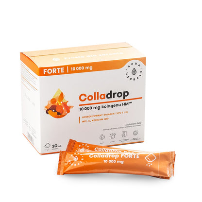 COLLADROP FORTE / HYDROLYSOITU KALAKOLLAGEENI / 10000 mg / 30 pussia