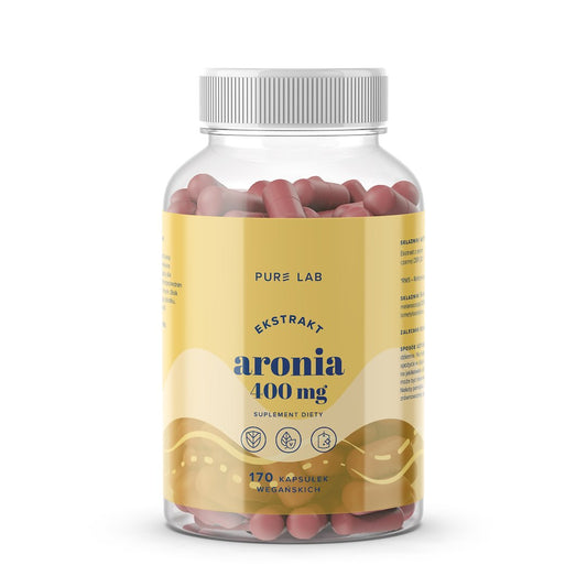 ARONIA UUTE / 400 mg / 170 KAPSELIA