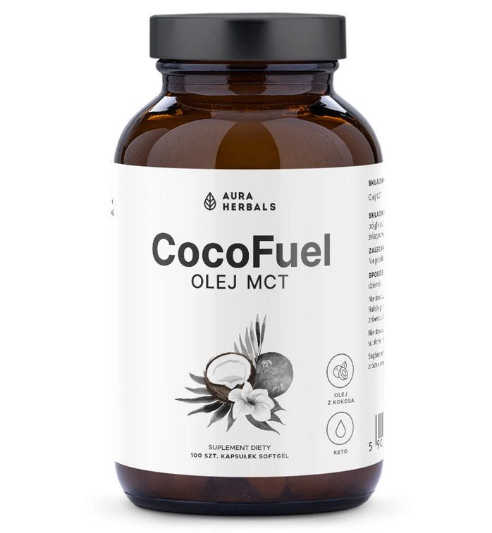 COCOFUEL / MCT ÖLJY / 1000 mg / 100 kaps.