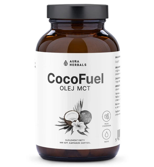 COCOFUEL / MCT ÖLJY / 1000 mg / 100 kaps.