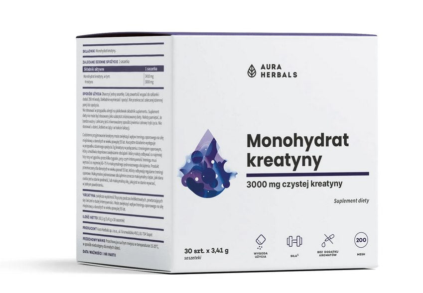KREATIINI MONOHYDRAATTI / 30 pussia