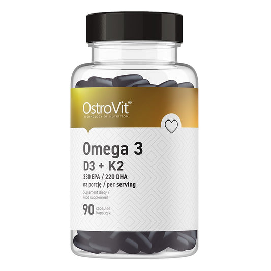 OMEGA 3 + D3 + K2 / 90 kaps.