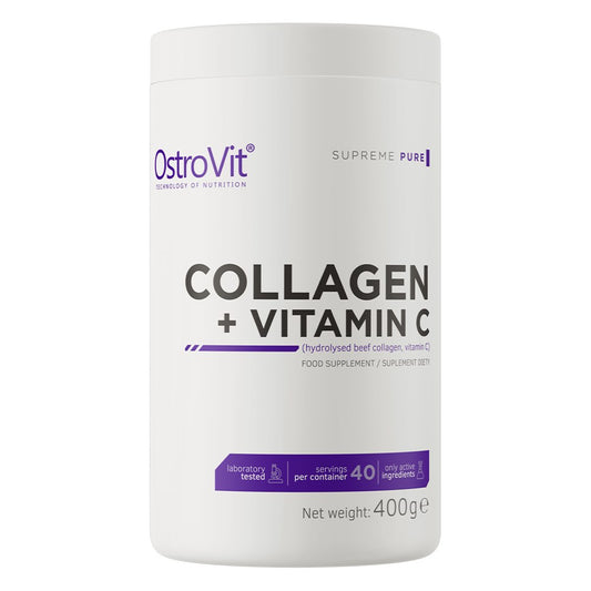 KOLLAGEENI + C-VITAMIINI / MAUSTAMATON / 400 g