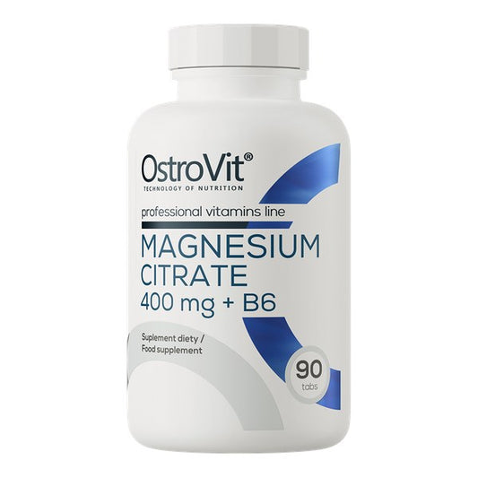 MAGNESIUMSITRAATTI 400 mg + B6 / 90 tabl.