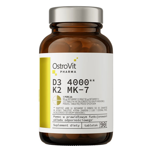 PHARMA D3 / 4000 IU / 100 mcg / + K2 MK-7 / 90 tabl.