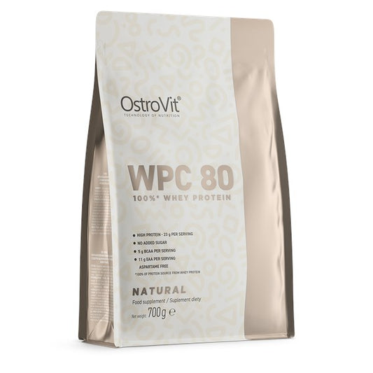 WHEY PROTEIN WPC 80 / NATURAL / 700 g