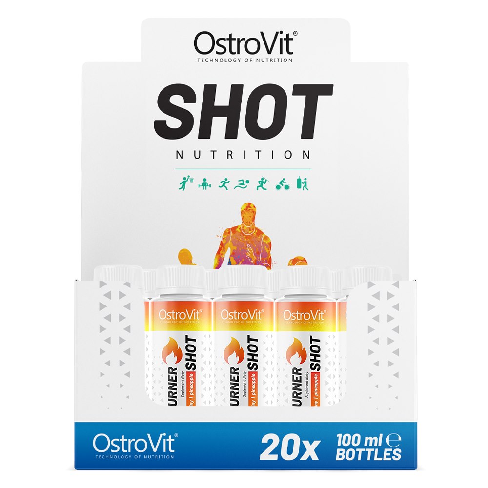 RASVANPOLTTO SHOTTI / ILMAN KOFEIINIA / 20 x 100 ml