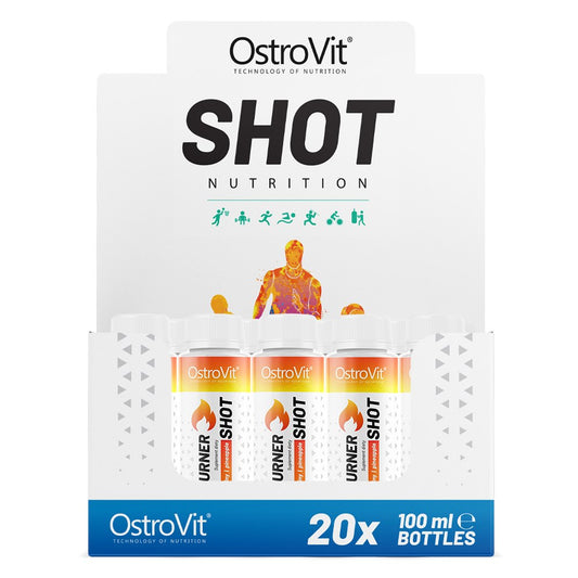 RASVANPOLTTO SHOTTI / ILMAN KOFEIINIA / 20 x 100 ml