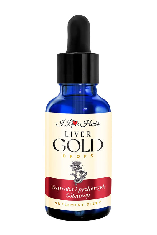 LIVER GOLD DROPS / KASVIUUTTEET MAKSALLE / 50 ml
