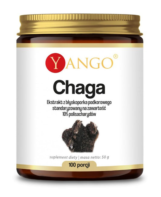 CHAGA / PAKURIKÄÄPÄUUTE / 10% POLYSAKKARIDEJA / 50 g