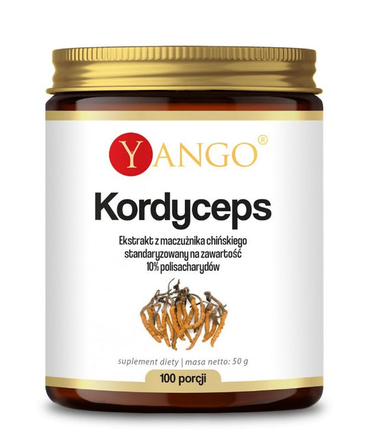CORDYCEPS-UUTE / 10% POLYSAKKARIDEJA / 50 g