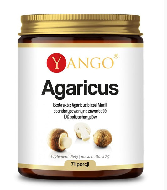 AGARICUS UUTE /  10% POLYSAKKARIDEJA / 50 g
