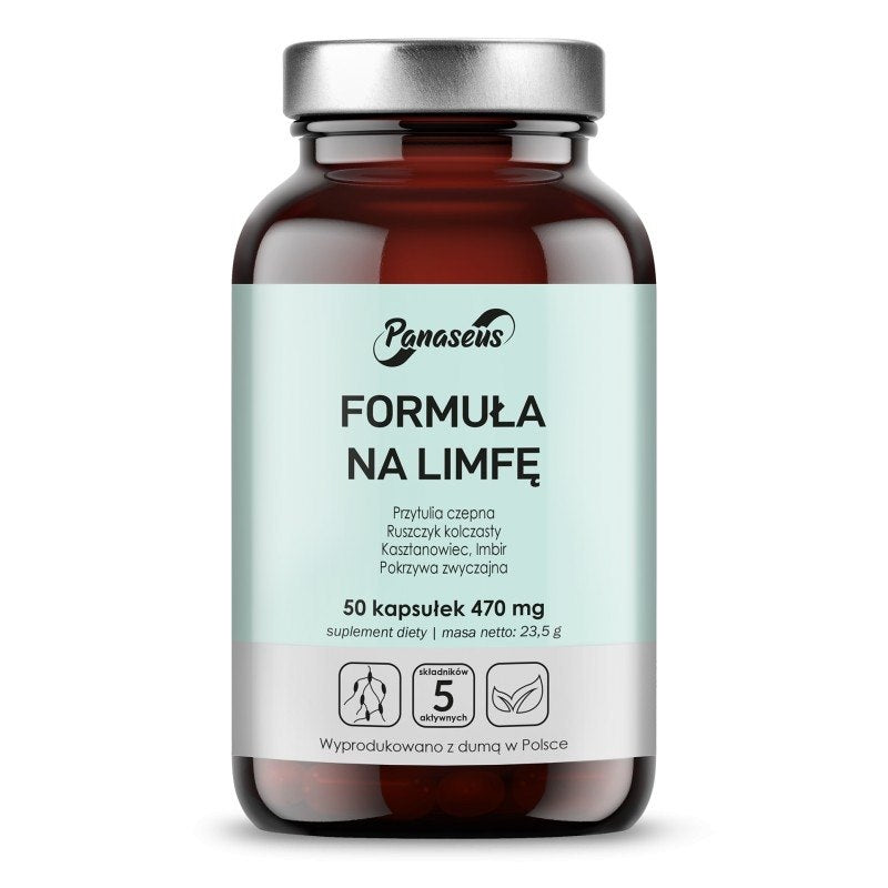 Pflanzenextrakte für Lymphkanäle / 50 Kapseln