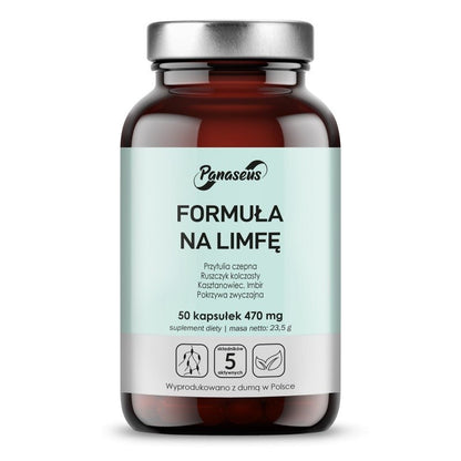 Pflanzenextrakte für Lymphkanäle / 50 Kapseln