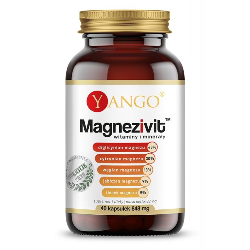 MAGNESIUM + MINERAALIT / 40 kaps.