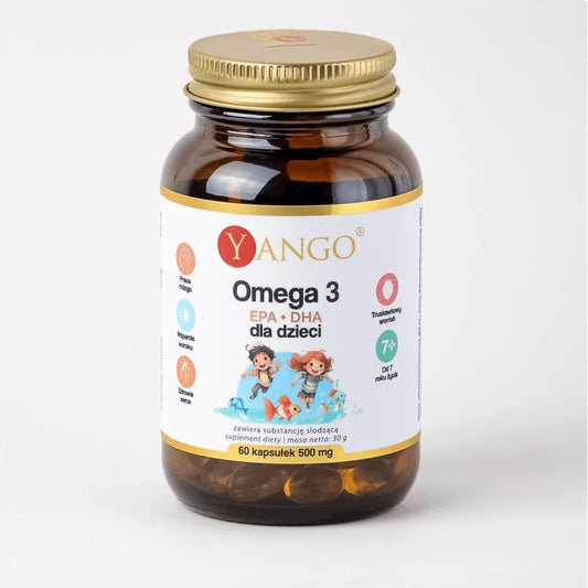OMEGA 3 / EPA + DHA / LAPSILLE / 60 kaps.