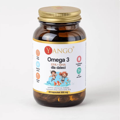 OMEGA-3 LAPSILLE / EPA + DHA / 60 kaps.