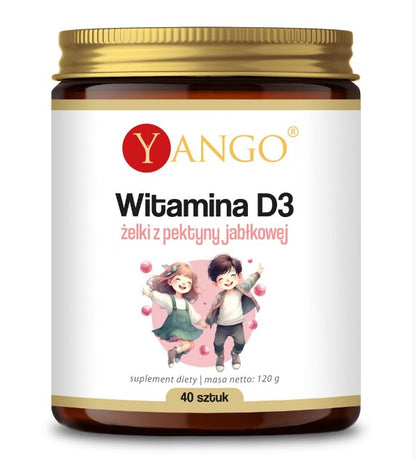 D3-VITAMIINI LAPSILLE / 25 mcg / OMENAPEKTIINI JELLYT / 40 kpl